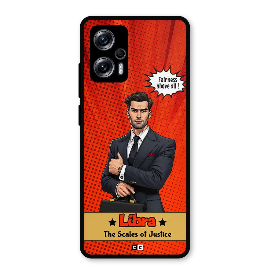 Impartial Libra Metal Back Case for Redmi K50i