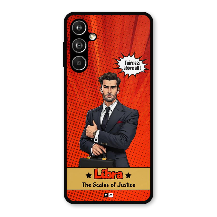 Impartial Libra Metal Back Case for Samsung Galaxy M54