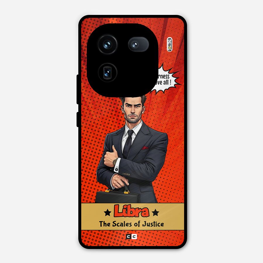 Impartial Libra Metal Back Case for iQOO 12