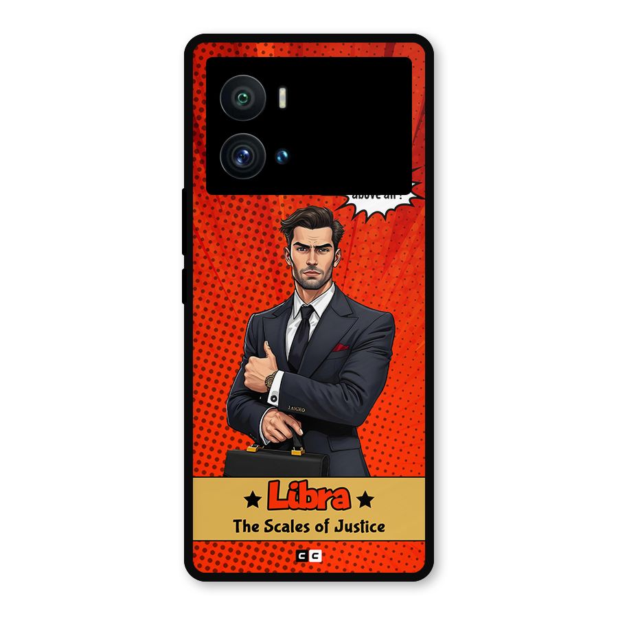 Impartial Libra Metal Back Case for iQOO 9 Pro