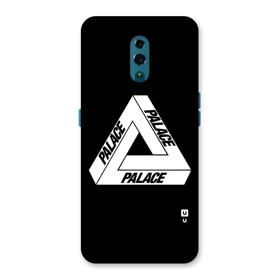 Impossible Triangle Palace Back Case for Oppo Reno