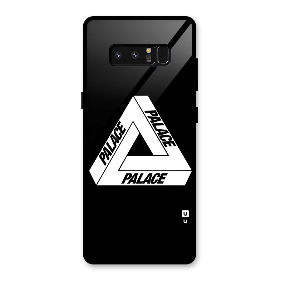 Impossible Triangle Palace Glass Back Case for Galaxy Note 8