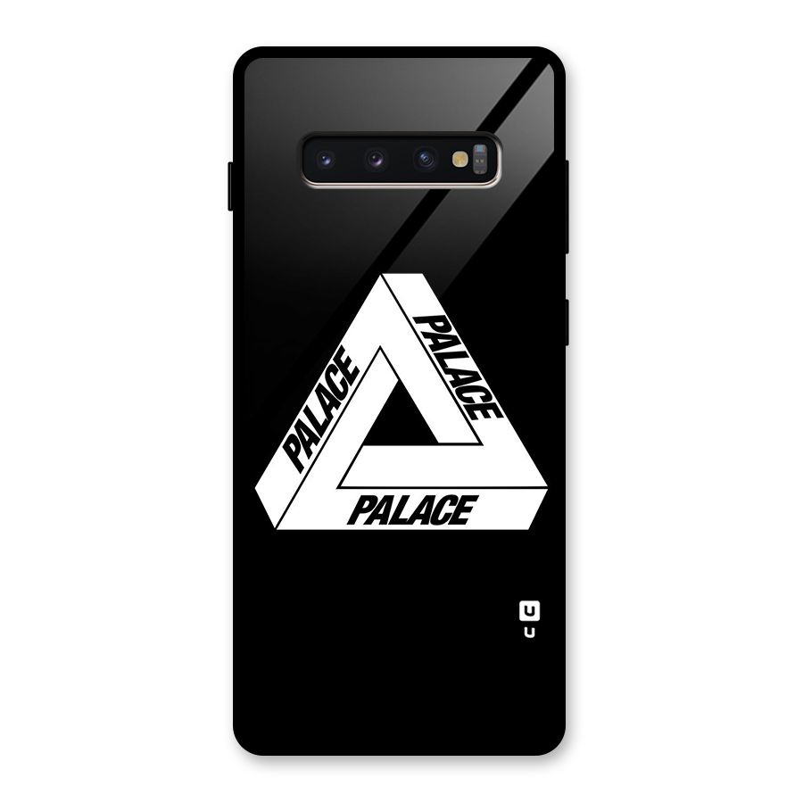 Impossible Triangle Palace Glass Back Case for Galaxy S10 Plus