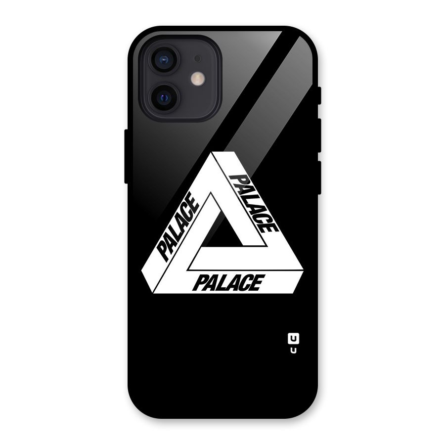 Impossible Triangle Palace Glass Back Case for iPhone 12
