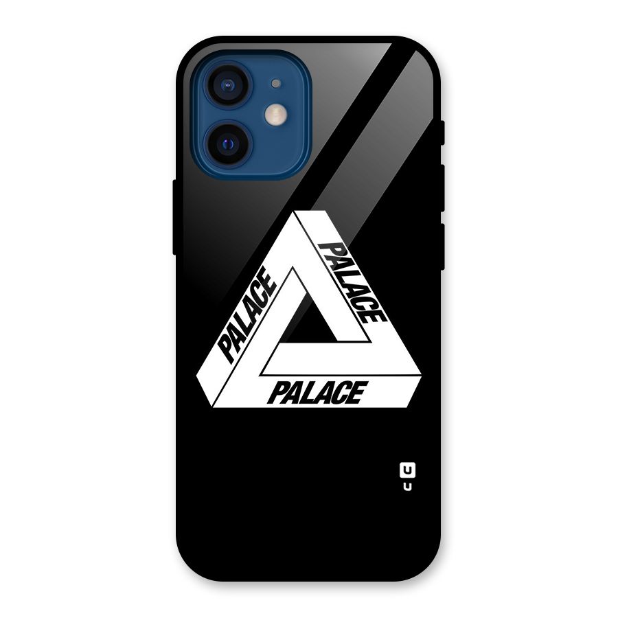 Impossible Triangle Palace Glass Back Case for iPhone 12 Mini