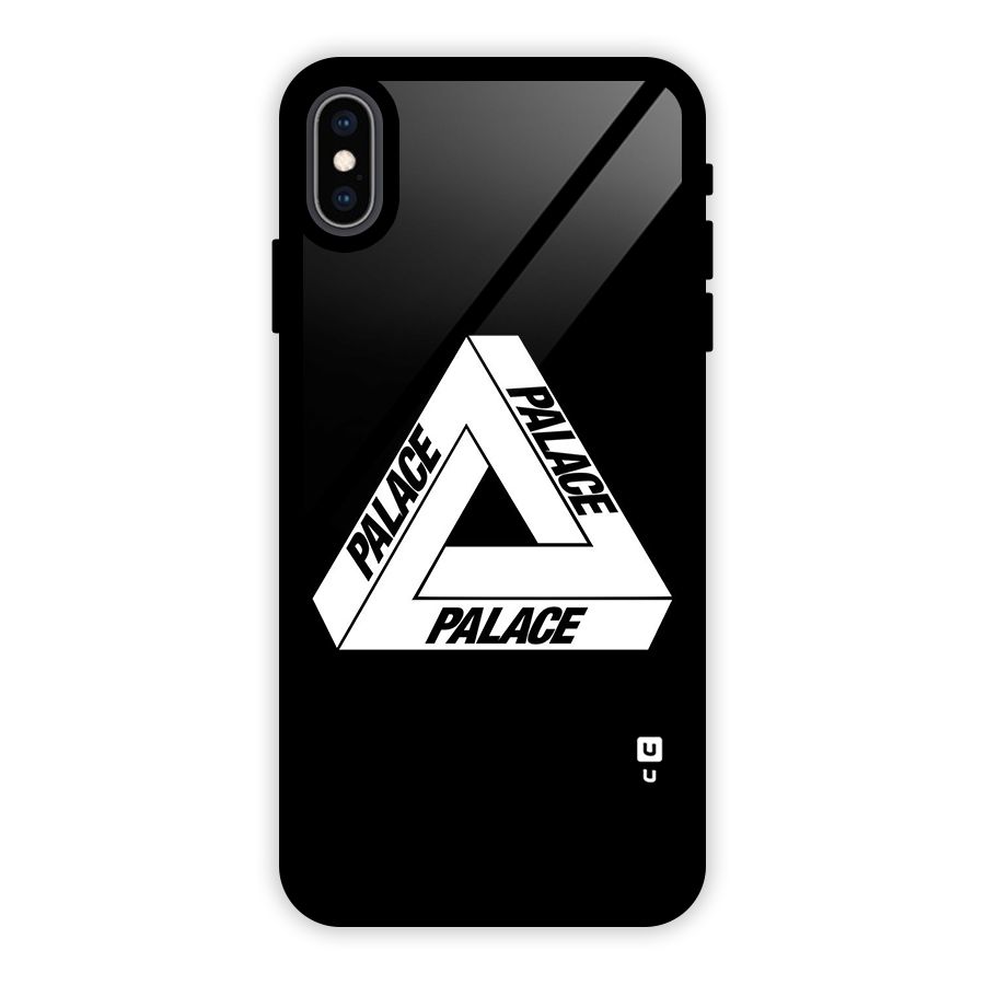 Impossible Triangle Palace Glass Back Case for iPhone XS Max