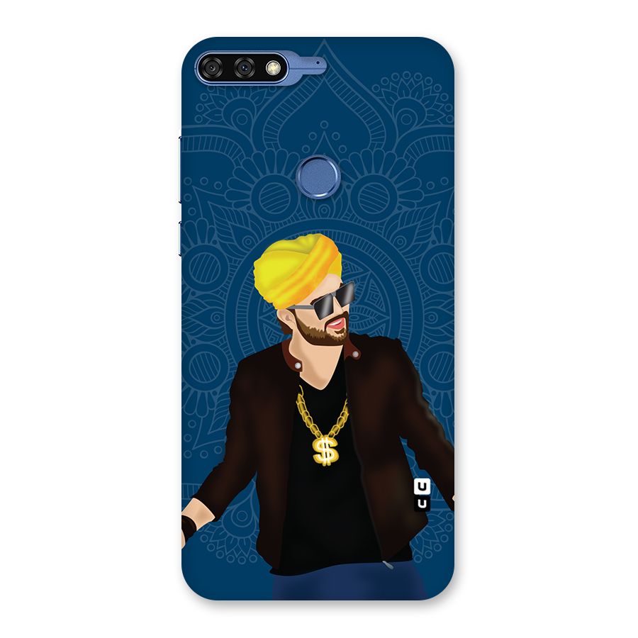 Indie Pop Illustration Back Case for Honor 7C
