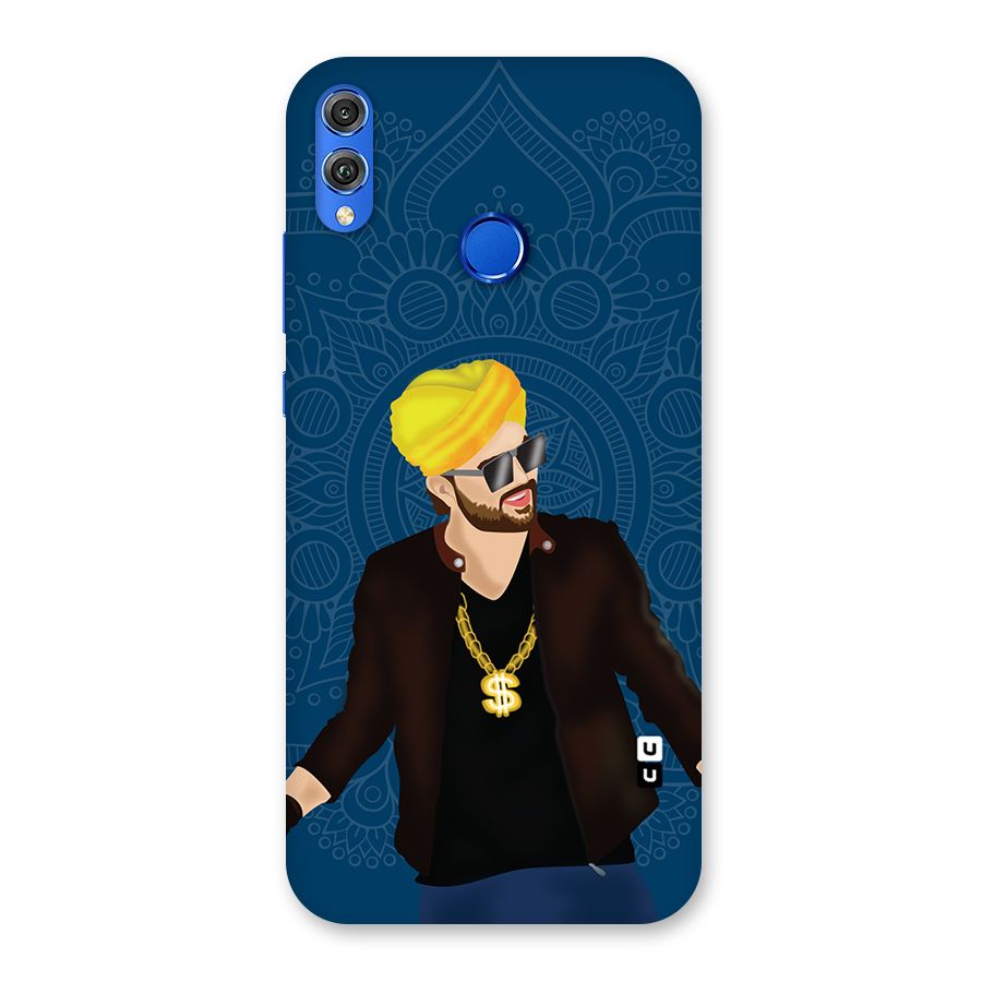 Indie Pop Illustration Back Case for Honor 8X