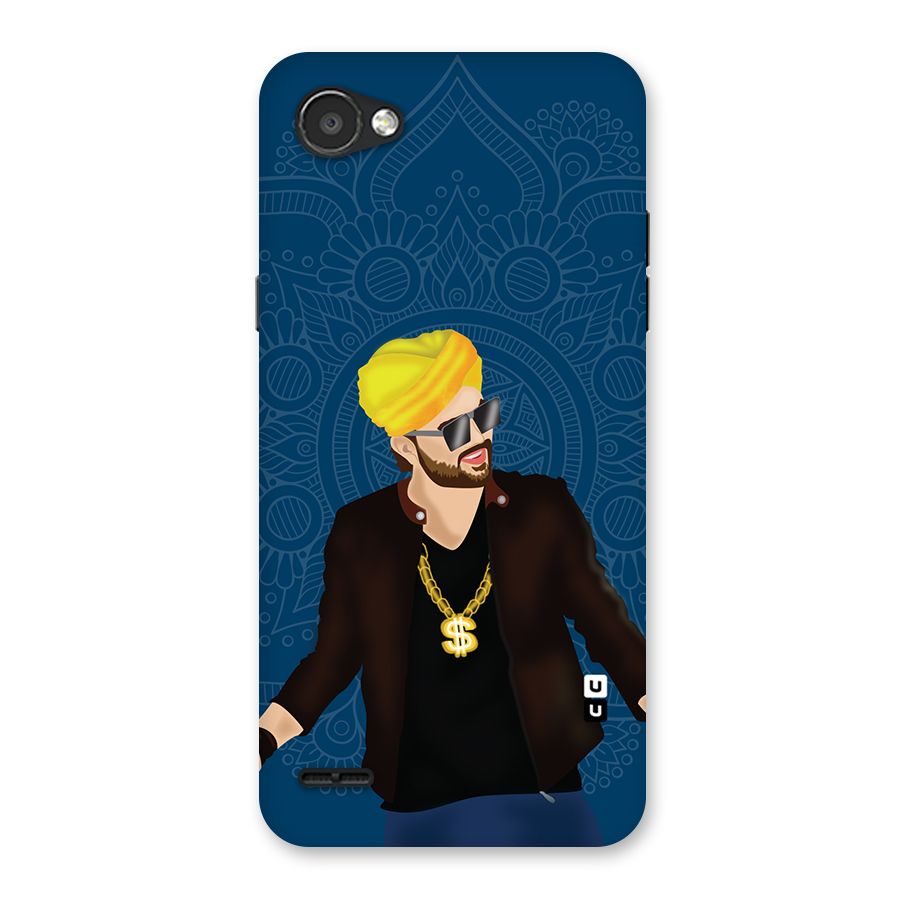 Indie Pop Illustration Back Case for LG Q6