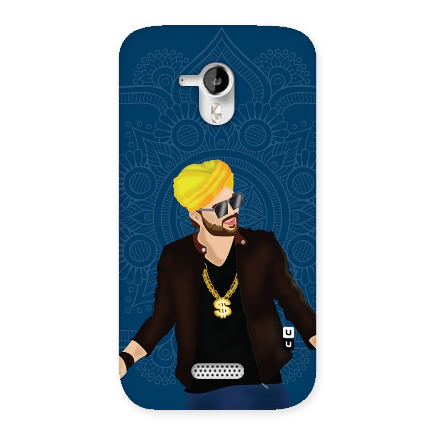 Indie Pop Illustration Back Case for Micromax Canvas HD A116