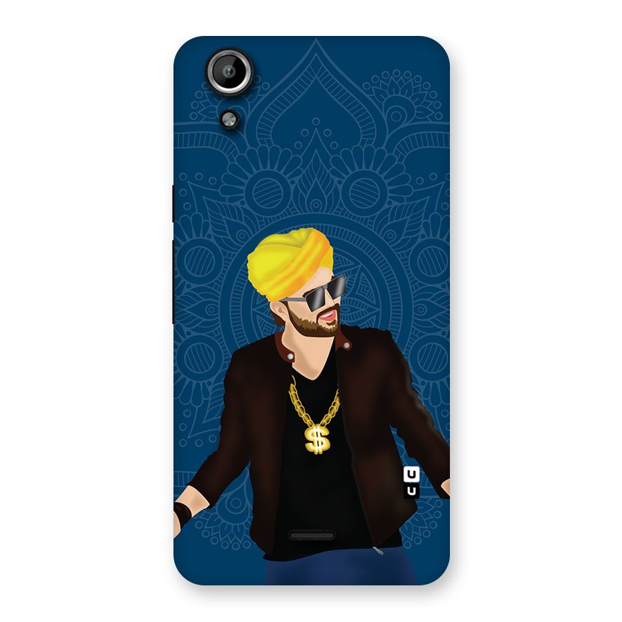 Indie Pop Illustration Back Case for Micromax Canvas Selfie Lens Q345