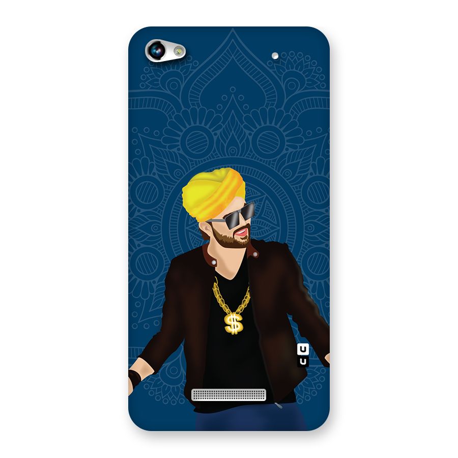 Indie Pop Illustration Back Case for Micromax Hue 2