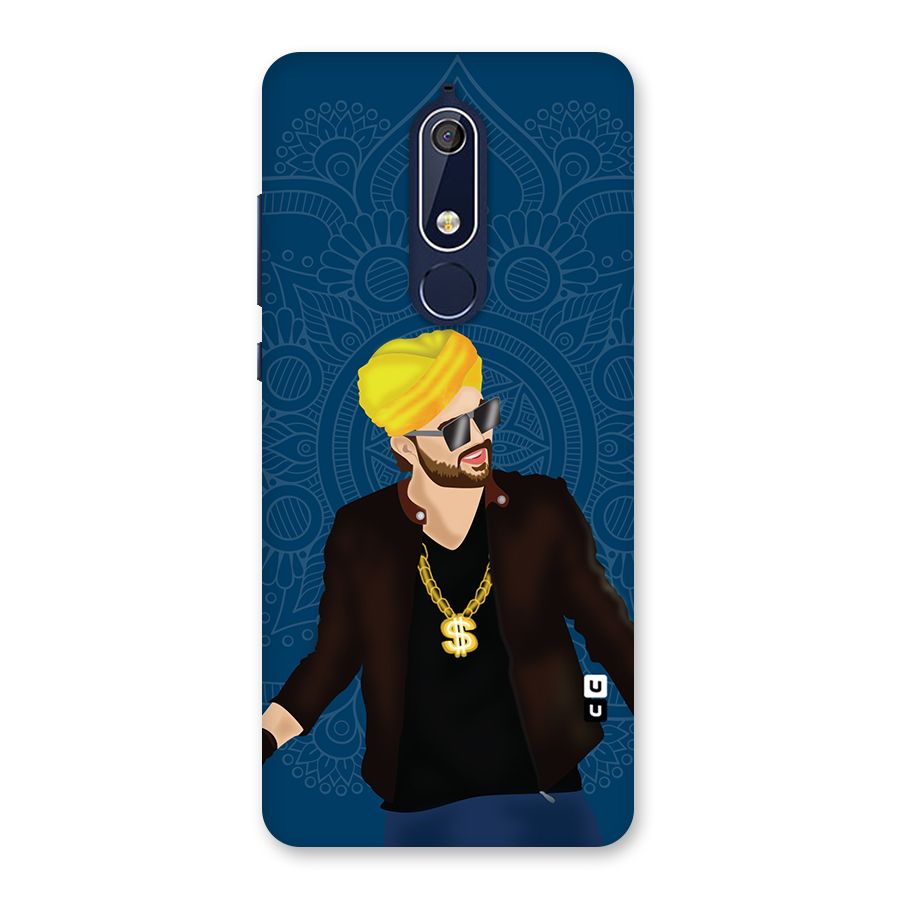 Indie Pop Illustration Back Case for Nokia 5.1