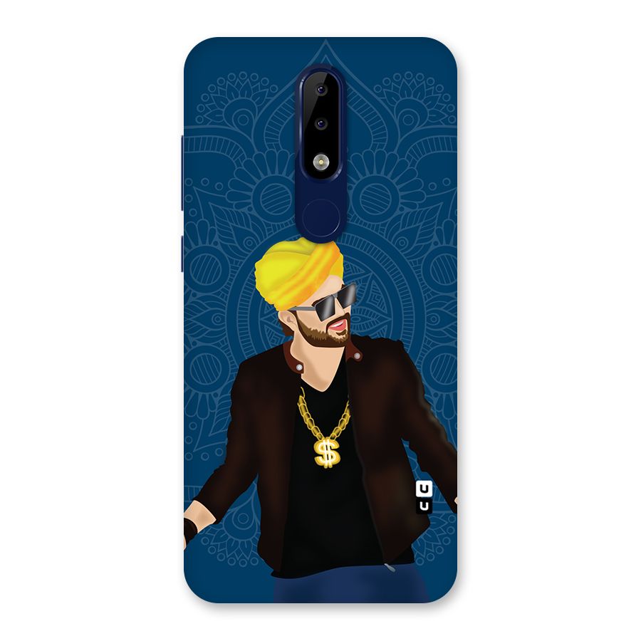 Indie Pop Illustration Back Case for Nokia 5.1 Plus