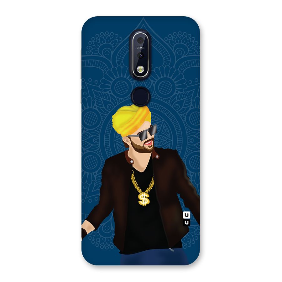 Indie Pop Illustration Back Case for Nokia 7.1
