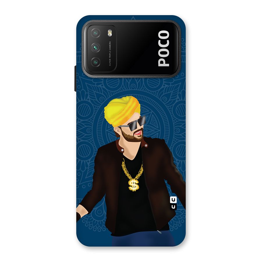 Indie Pop Illustration Back Case for Poco M3