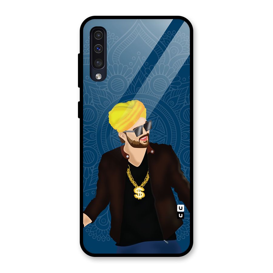 Indie Pop Illustration Glass Back Case for Galaxy A50