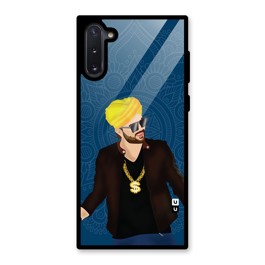 Indie Pop Illustration Glass Back Case for Galaxy Note 10