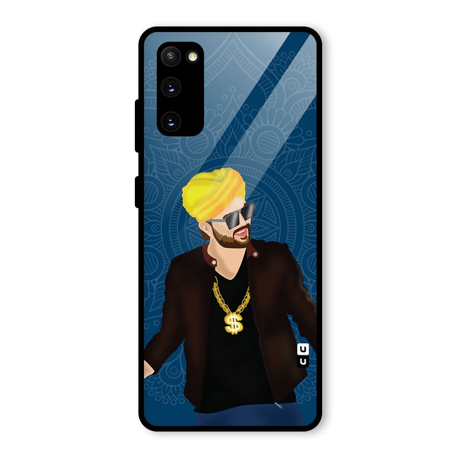 Indie Pop Illustration Glass Back Case for Galaxy S20 FE