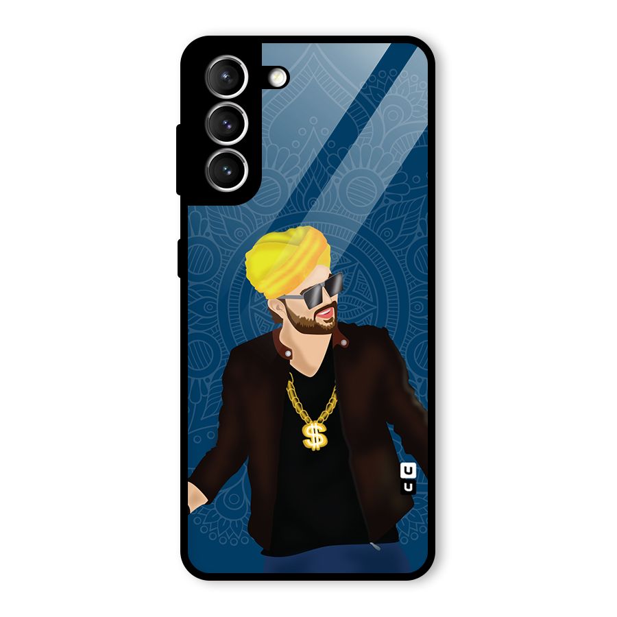 Indie Pop Illustration Glass Back Case for Galaxy S21 5G