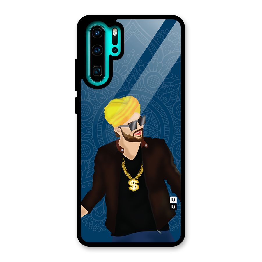 Indie Pop Illustration Glass Back Case for Huawei P30 Pro