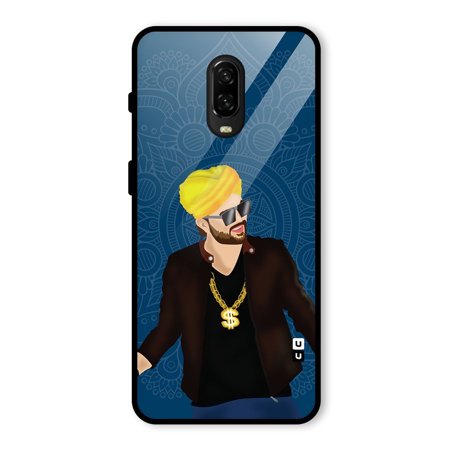 Indie Pop Illustration Glass Back Case for OnePlus 6T