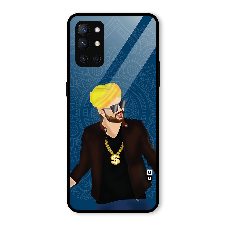 Indie Pop Illustration Glass Back Case for OnePlus 9R