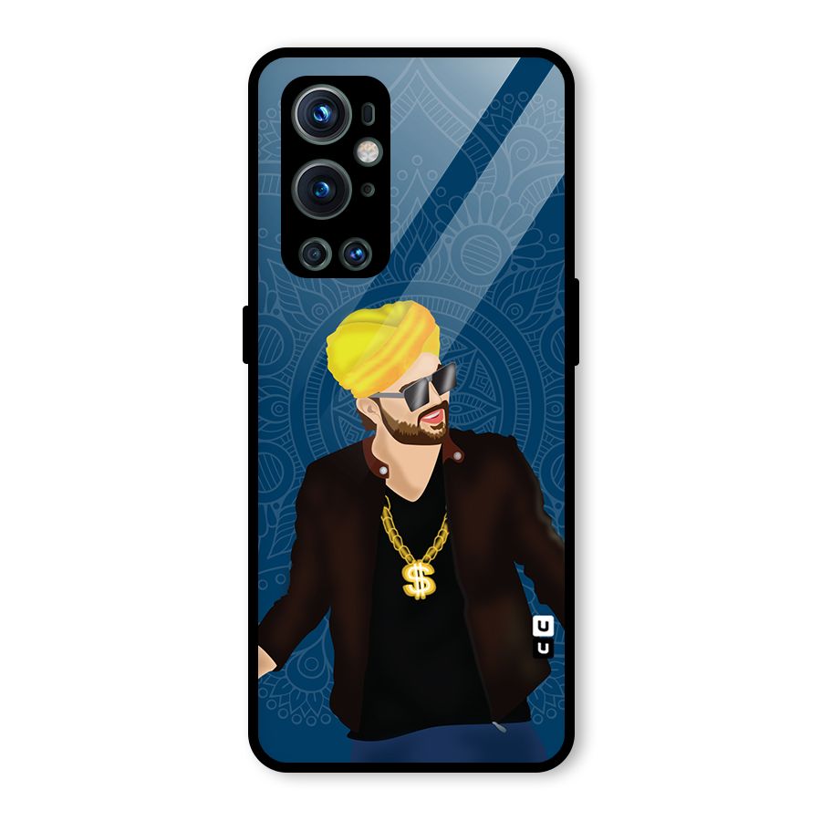 Indie Pop Illustration Glass Back Case for OnePlus 9 Pro