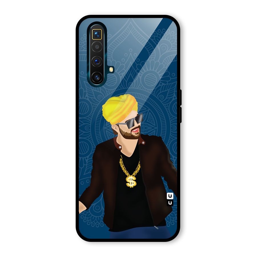 Indie Pop Illustration Glass Back Case for Realme X3 SuperZoom