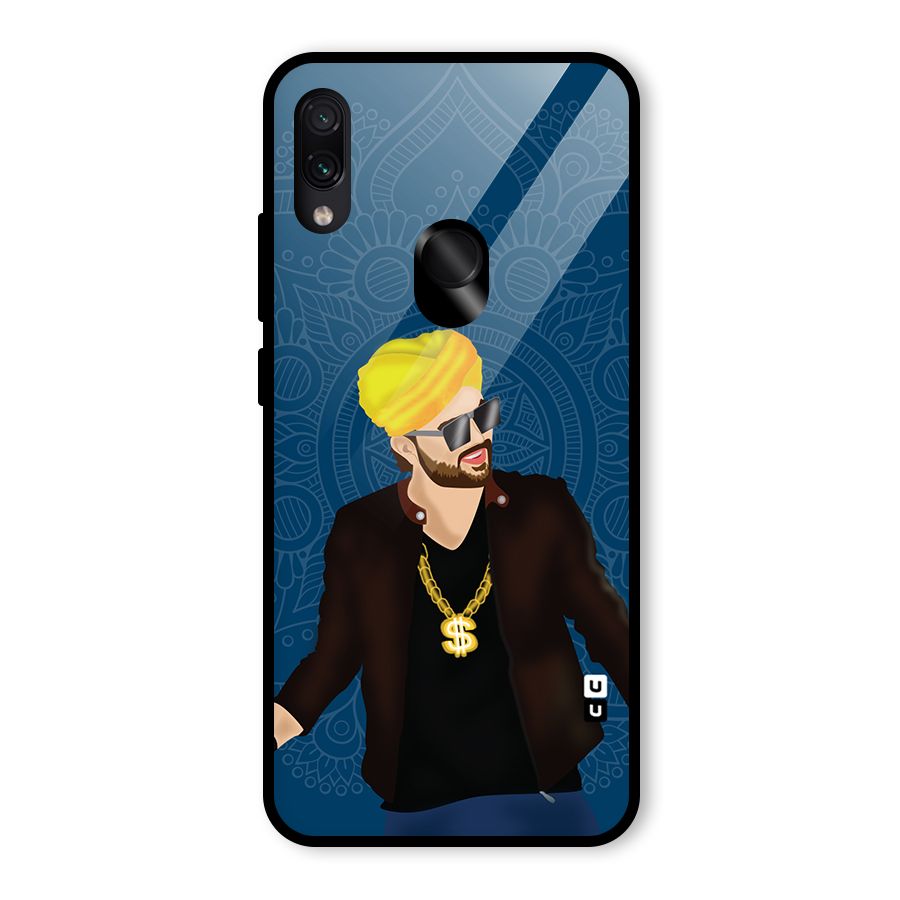 Indie Pop Illustration Glass Back Case for Redmi Note 7 Pro