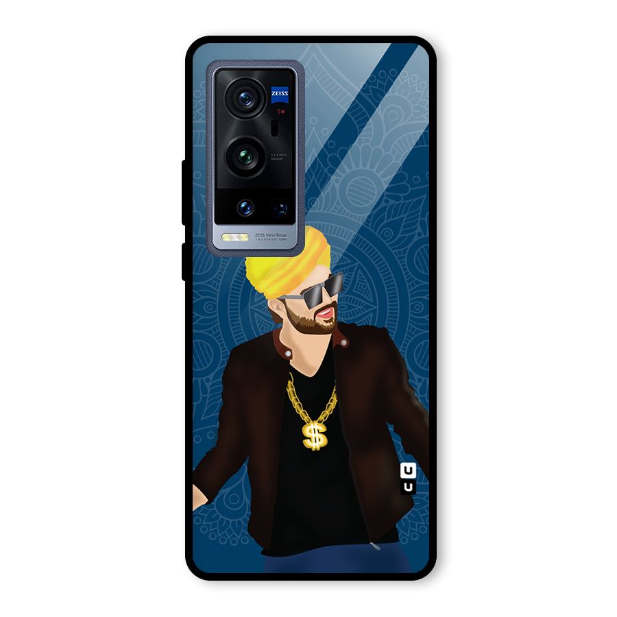 Indie Pop Illustration Glass Back Case for Vivo X60 Pro Plus
