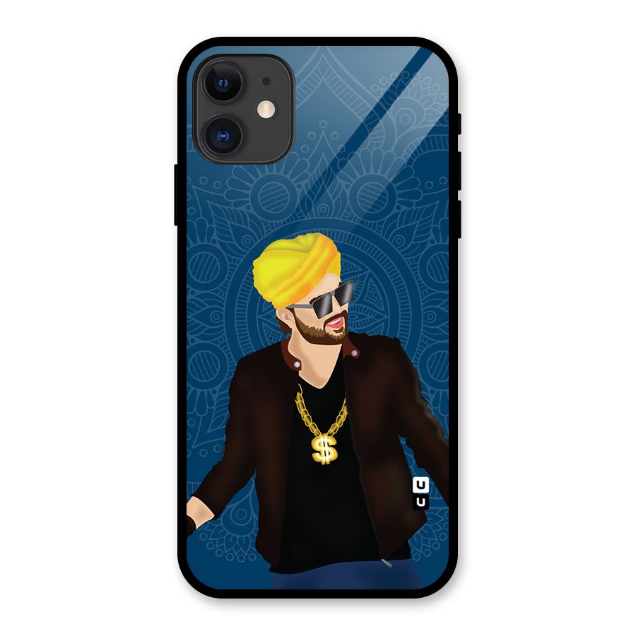 Indie Pop Illustration Glass Back Case for iPhone 11
