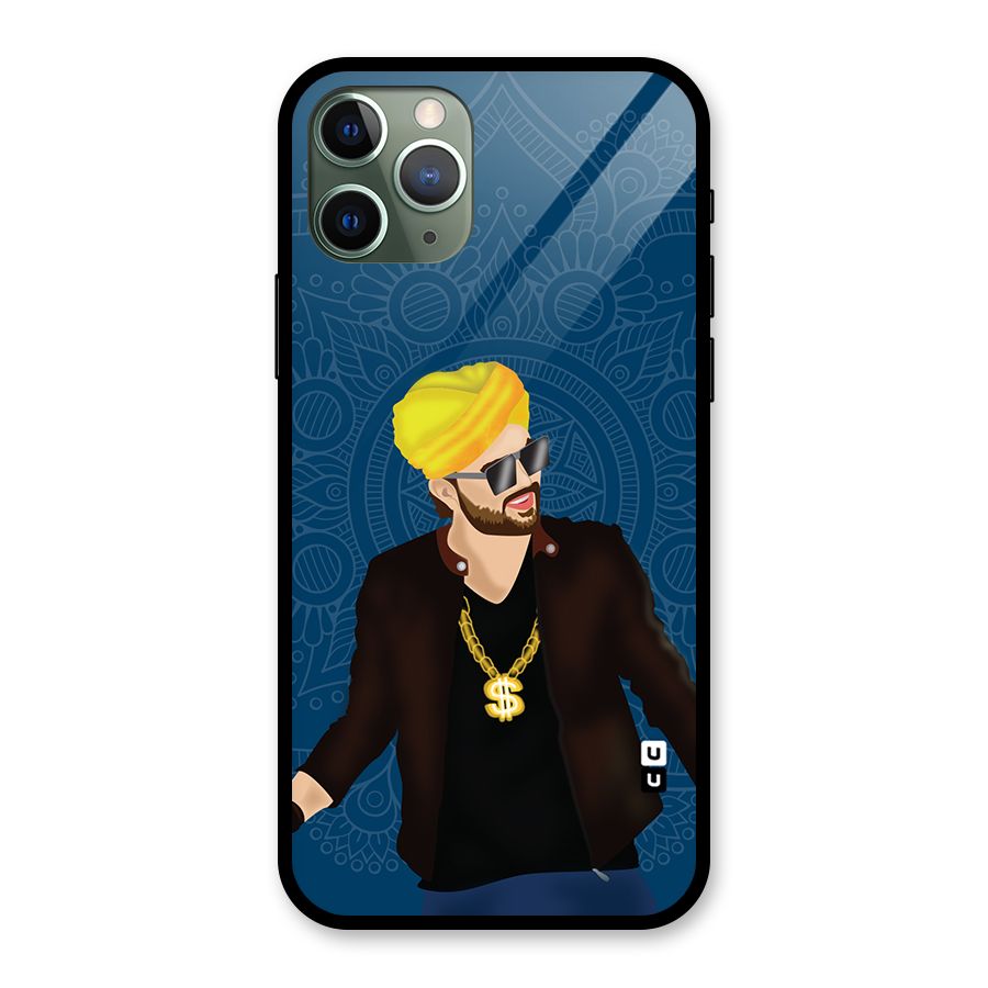 Indie Pop Illustration Glass Back Case for iPhone 11 Pro