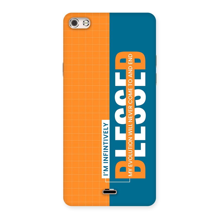 Infinite Blessed Back Case for Canvas Silver 5