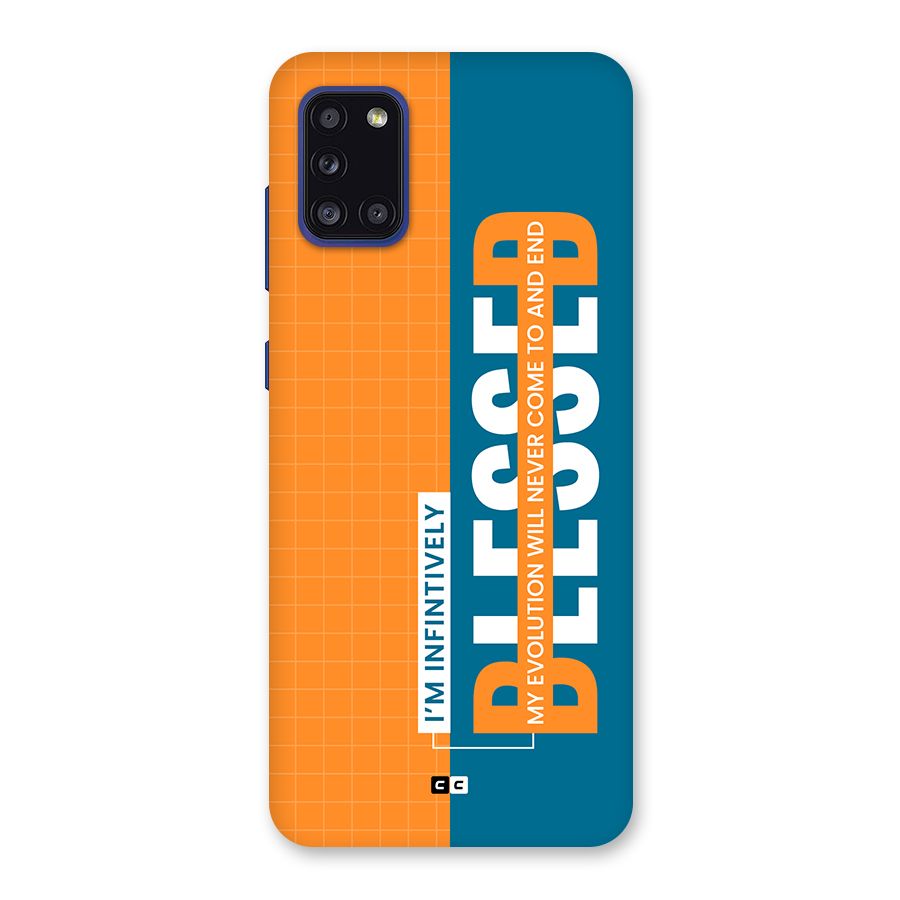 Infinite Blessed Back Case for Galaxy A31