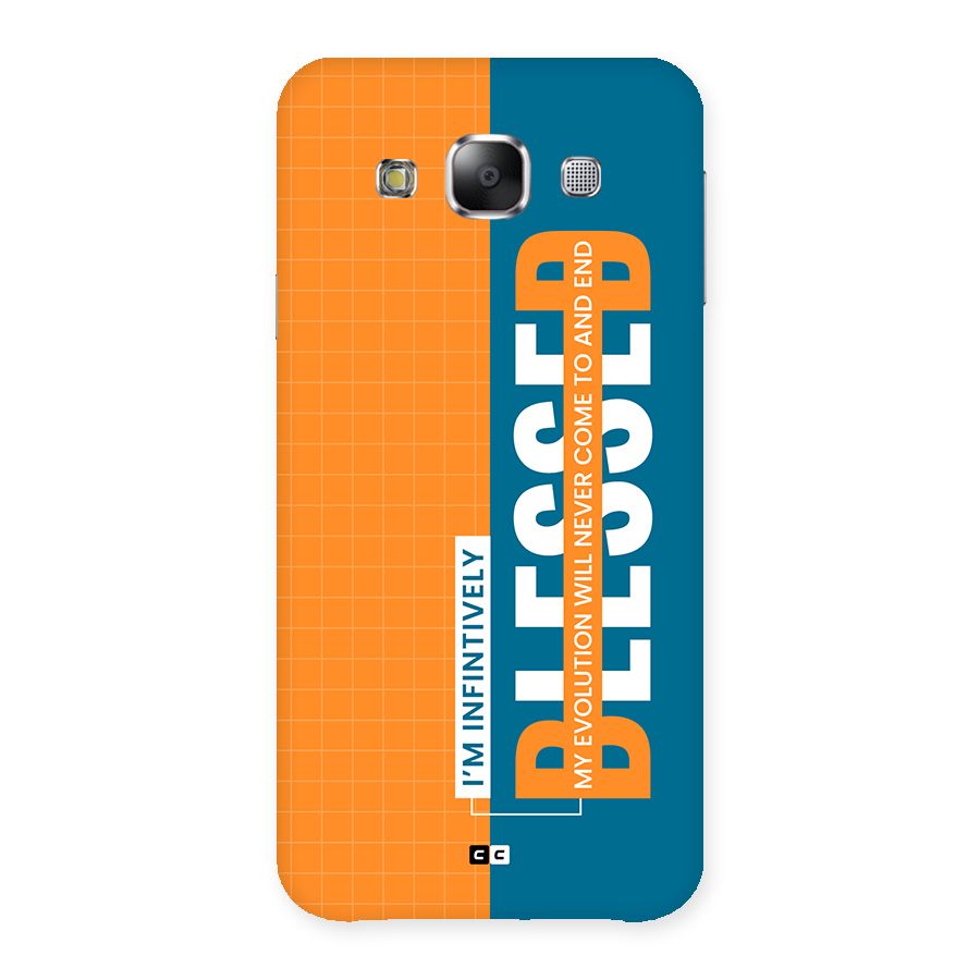 Infinite Blessed Back Case for Galaxy E5