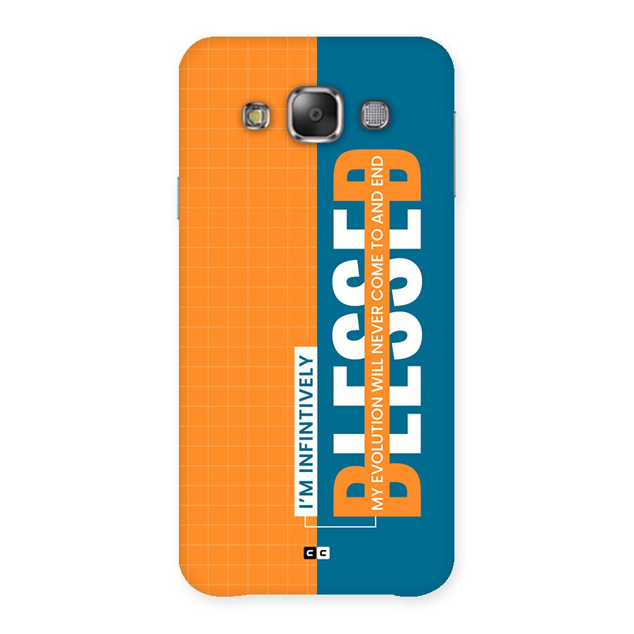 Infinite Blessed Back Case for Galaxy E7