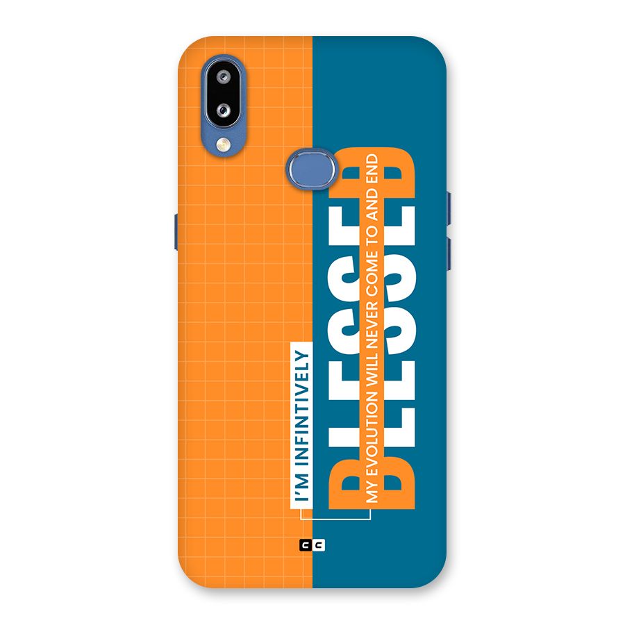 Infinite Blessed Back Case for Galaxy M01s