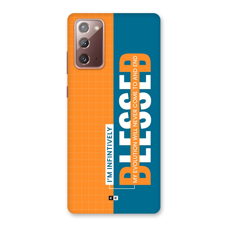 Infinite Blessed Back Case for Galaxy Note 20