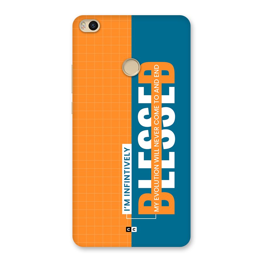 Infinite Blessed Back Case for Mi Max 2