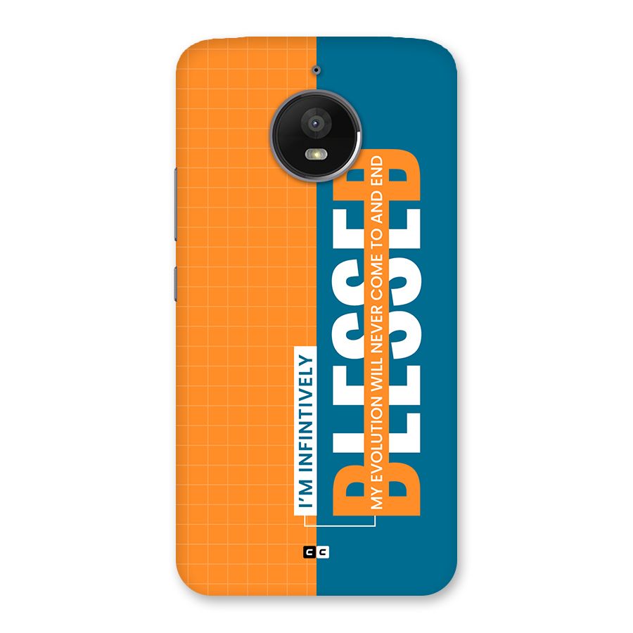 Infinite Blessed Back Case for Moto E4 Plus