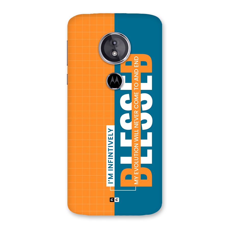 Infinite Blessed Back Case for Moto E5