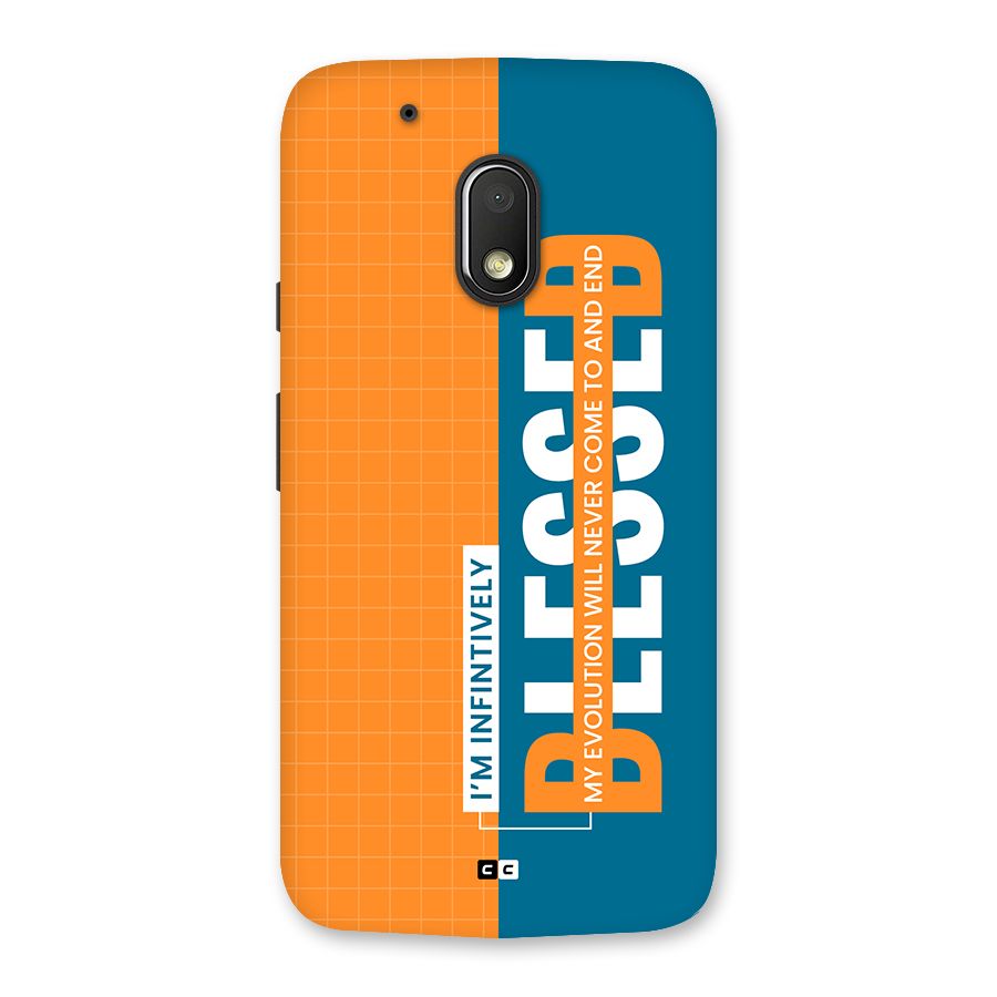 Infinite Blessed Back Case for Moto G4 Play