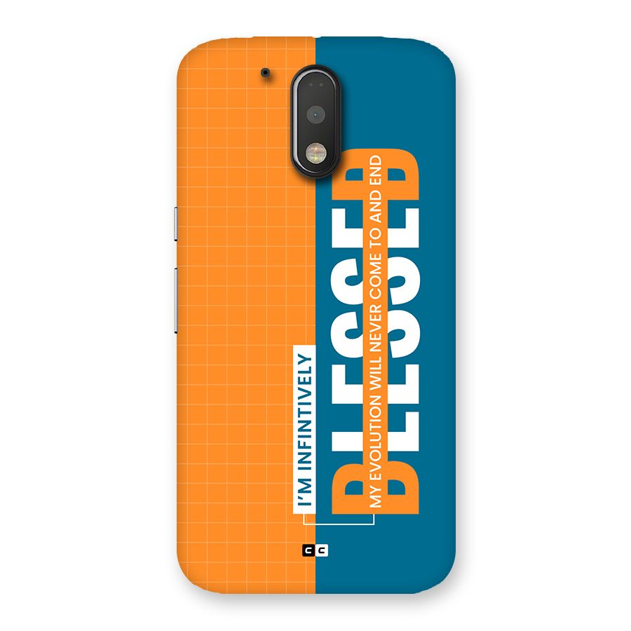 Infinite Blessed Back Case for Moto G4 Plus