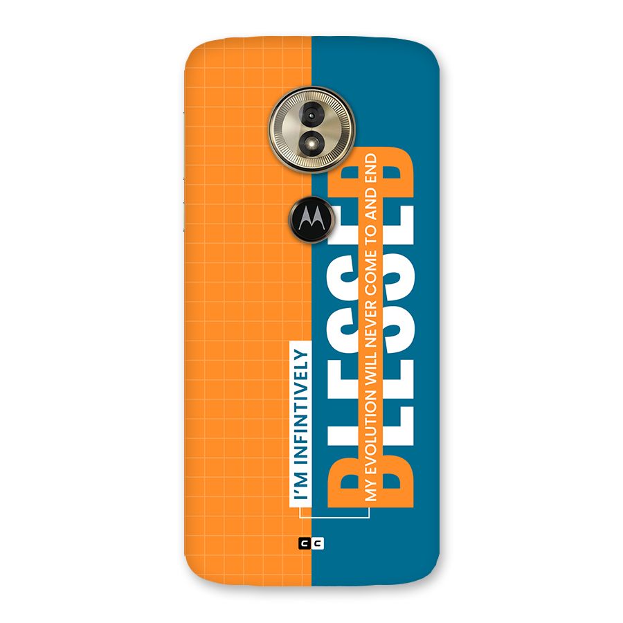 Infinite Blessed Back Case for Moto G6 Play