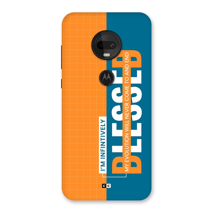 Infinite Blessed Back Case for Moto G7