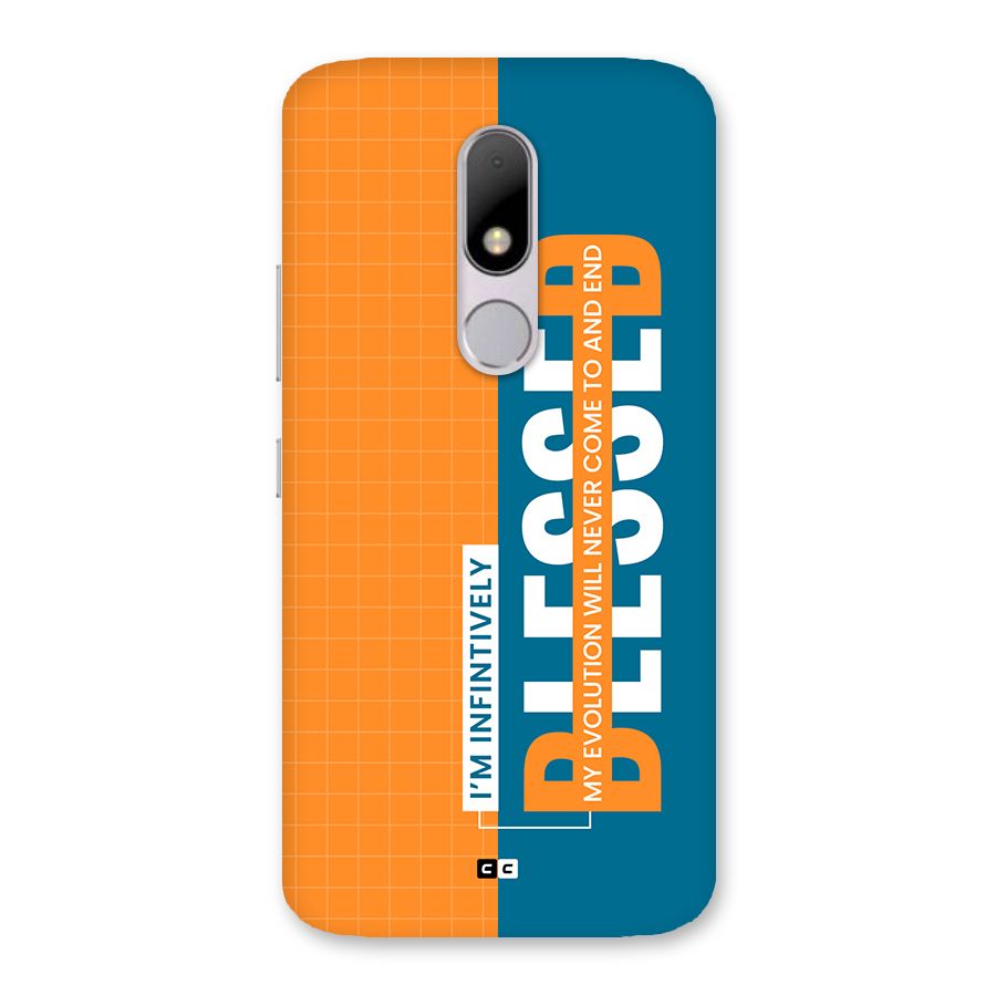 Infinite Blessed Back Case for Moto M