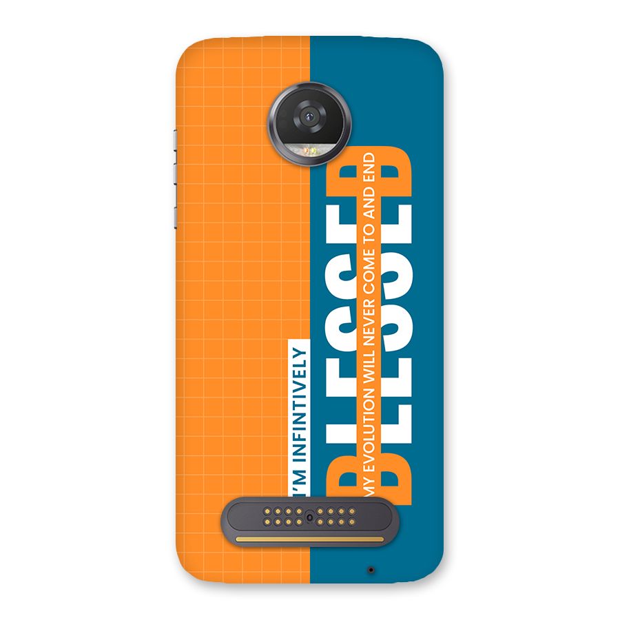 Infinite Blessed Back Case for Moto Z2 Play