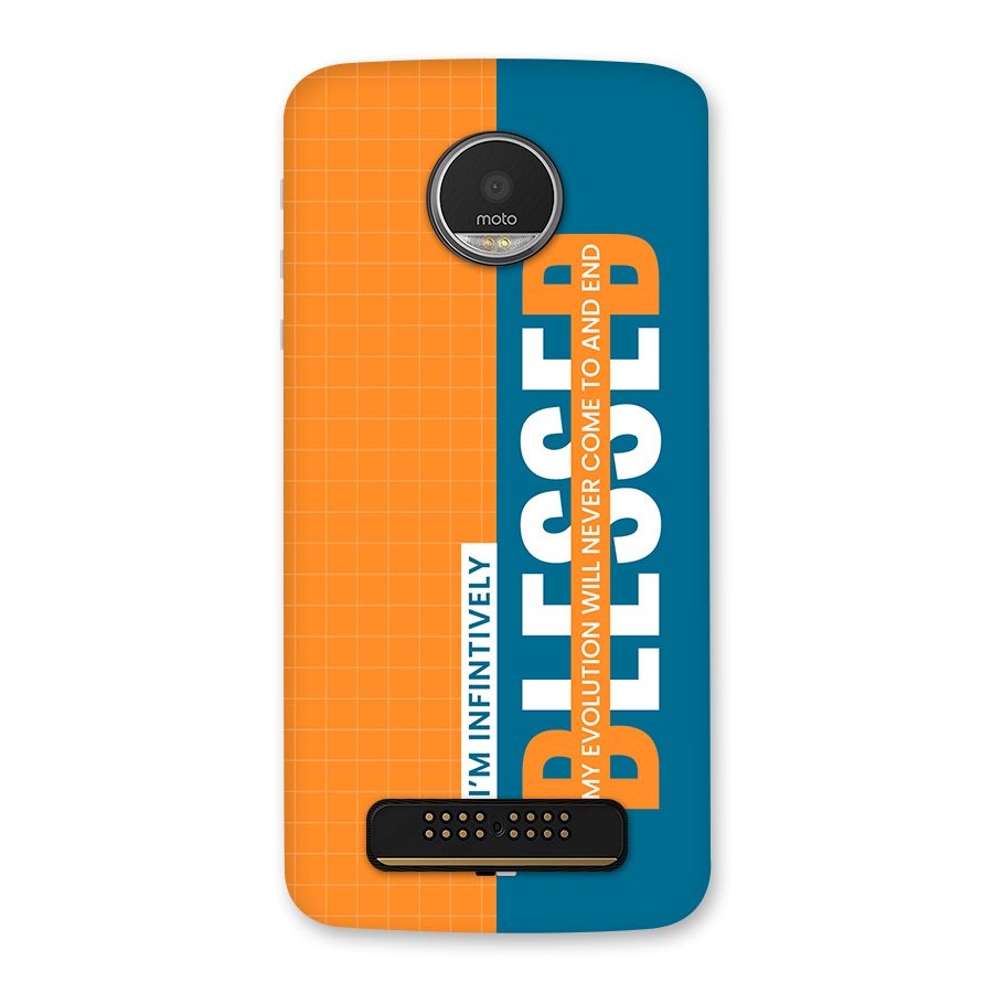 Infinite Blessed Back Case for Moto Z Play