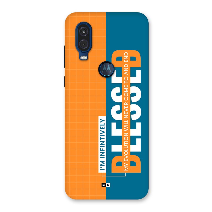 Infinite Blessed Back Case for Motorola One Vision